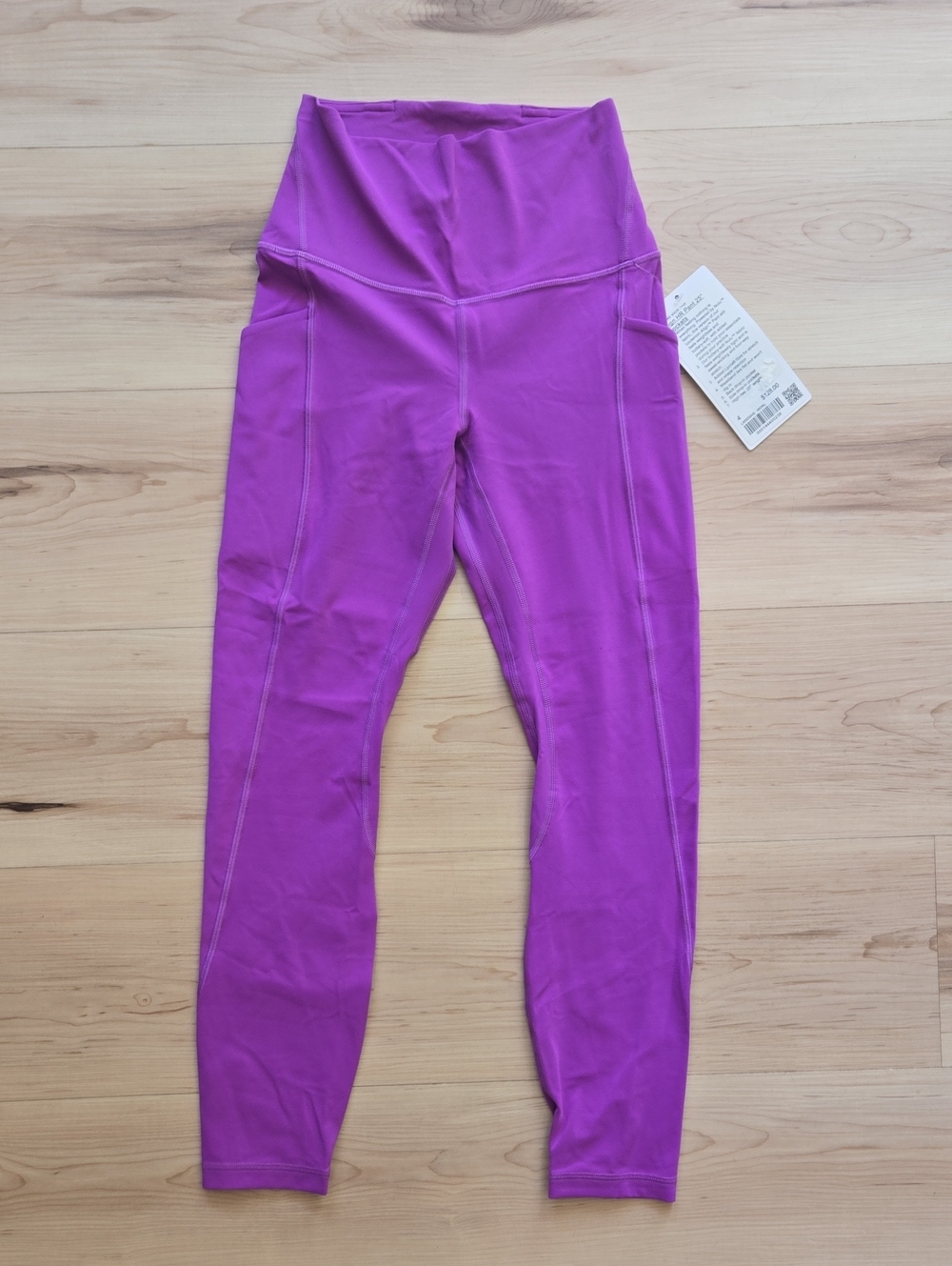 NWT Lululemon Align HR Pant 25" *Pockets, Moonlit Magenta, Size 4